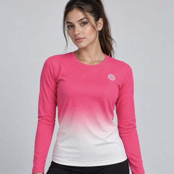 Bidi Badu Crew Gradiant Women's Longsleeve Top W1330001-PKWH
