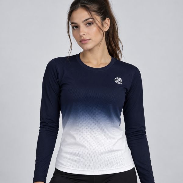 Bidi Badu Crew Gradiant Women's Longsleeve Top W1330001-DBLWH
