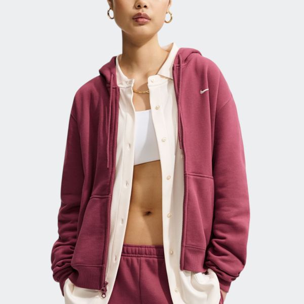 Nike Studio Fleece Medium Weight Women's Full-Zip Hoodie