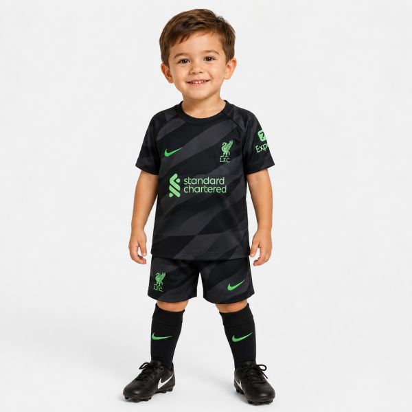 Nike Liverpool FC 2023/24 Goalkeeper Baby/Toddler Dri-FIT 3-Piece Kit