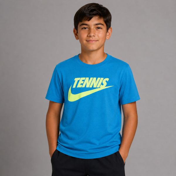 NikeCourt Big Kids' Graphic Tennis T-Shirt