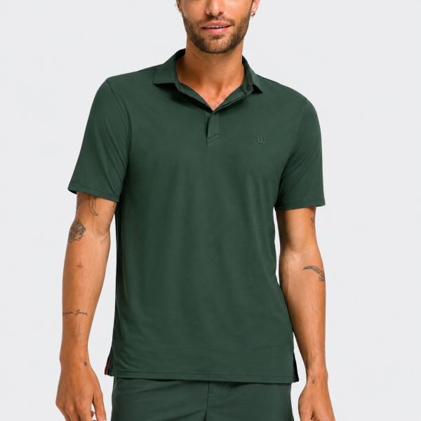 Wilson League Men's Tennis Polo WM00307431NVD