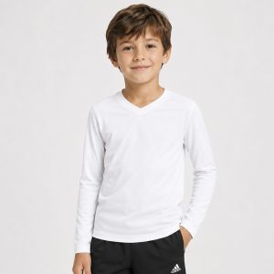 adidas Team Base Boys' Long-Sleeve Top GN5713