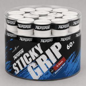 Topspin Sticky Tennis Overgrips - 0.50mm x 60