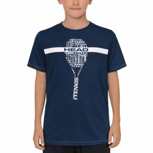 Head Vision Typo Junior T-Shirt 816072-DBL