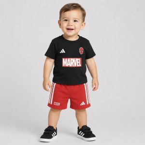 adidas Μarvel Spider-man Toddler Tee and Short Set