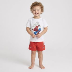 adidas Μarvel Spider-man Toddler Tee and Short Set JF3629